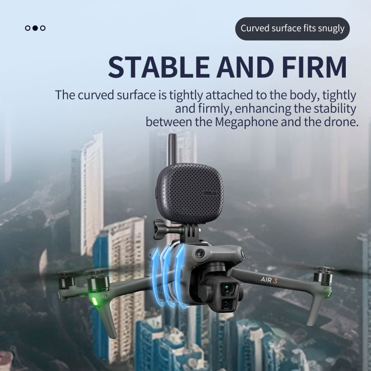 STARTRC Drone Megaphone Wireless Portable Speaker 3KM Control for DJI Mavic / Air / Mini Series, 3KM Control STARTRC Drone Megaphone Wireless Portable Speaker 3KM Control for DJI Mavic / Air / Mini Series, 3KM Control